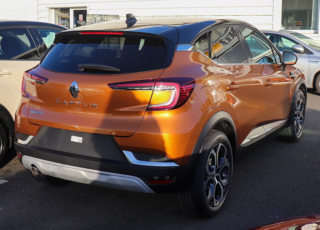 Renault Captur 2020 Posterior