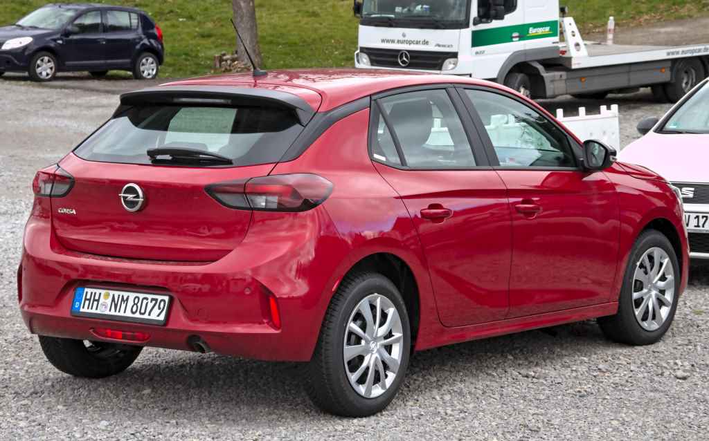 Opel Corsa 2020 Trasera